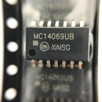 10pcs/Veľa MC14069UBFELG SOIC-14 MC14069UB Invertor 6-Element CMOS 14-Pin Prevádzková Teplota:-55C- + 125 C