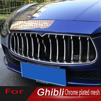 12Pcs Predné Griller Výbava Auta Styling Príslušenstvo Predné Obličiek Mriežka Pre Maserati Ghibli 2014-2017