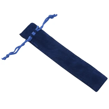 150 Ks Modré Zamatové Pero, Puzdro Puzdro Držiteľom Jednotného Pero Taška Prípade Ceruzka Taška