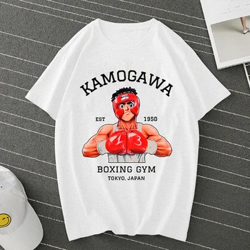 2023 Hajime Č Ippo Kamogawa Boxerskej Telocvični T Tričko pre Ženy Makunouchi Takamura KGB Oblečenie Y2k Streetwear Harajuku Topy
