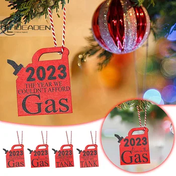 2023 Tvorivé Nové Plyn Peniaze Držiteľ Drevené Ozdoby Na Vianočný Stromček, Dekorácie, Domáce Stranu Darčekové Karty Klip 2024 Šťastný Nový Rok