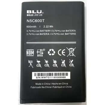 3.7 V, 600mAh Nový, Originálny BLU N5C600T Náhradnú Batériu Mobilného Telefónu