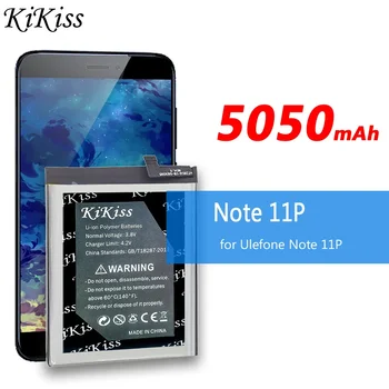 5050mAh KiKiss Nabíjateľná Batéria pre Ulefone Poznámka 11P Note11P Batérie