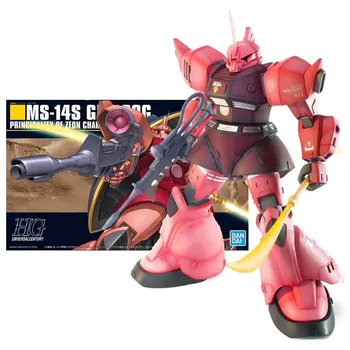 Bandai Obrázok Gundam Model Auta Anime Postavy HGUC MS-14S Gelgoog Mobile Suit Gunpla Akcie Obrázok Hračky Pre Chlapcov, detské Darčeky