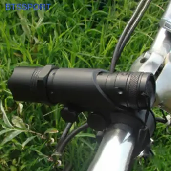 Cyklistické Svetlo Lampy Stojan, Držiak na bicykli jazda na Bicykli Otáčania Rukoväť LED Baterka Pochodeň Svorka Klip Mount Držiak Príslušenstva