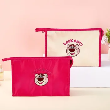 Disney je nové medveď make-up taška karikatúra roztomilý prenosné kozmetika skladovanie taška