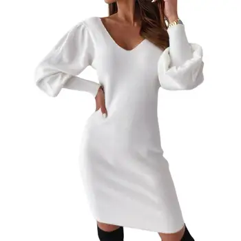 Dámske Šaty Patria Nového tvaru, Dlhý Rukáv Tlač Čipky Patchwork Jar Bežné Elegantné Biele Mini Šaty Pre Ženy Strany Vestidos