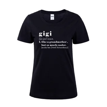 Gigi T-Shirt Gigi Definícia Tričko Ženy Zábavné Graphic Tee Príležitostné Cvičenie Tričko