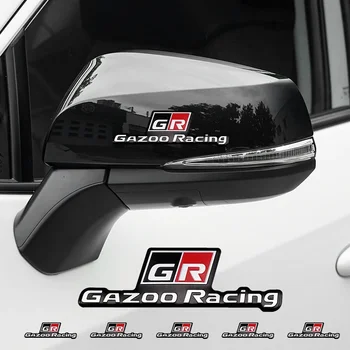 GR Gazoo Racing Znak Auto, Interiér/Exteriér, Športové Hliníkové Nálepka Pre Toyota GR Šport RZ RC RS Prius Camry Gazoo Racing RAV4