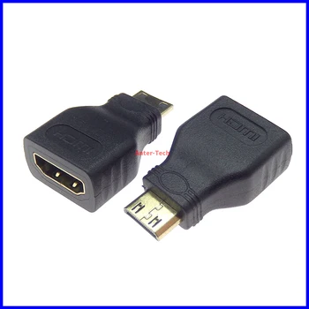 HD Mini Muž kompatibilný s HDMI Štandardu HDMI-kompatibilné Samica Predlžovací Adaptér Žena Na Muža F-M kompatibilný s HDMI Konvertor