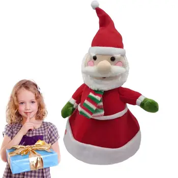 Kyvné Santa Klobúk Spev, Tanec Klobúk Klasické Vianočné Hat KidsParty Pokrývku Hlavy Na Strany, Vianočné Aktivity Rodina