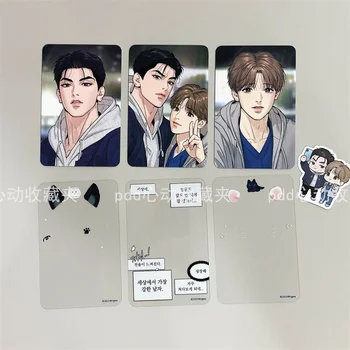 Kórejský Manga Prekliatie Akryl Mobilný Telefón Majiteľa Zhou Zaijing 3-Palcový Malé Karty Palec Karty Darček