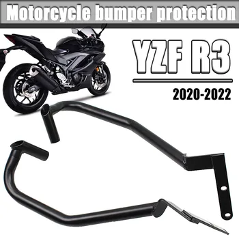 Motocykel Prednej spodnej Crash Bar Motor Guard Ochrana Rámu Nárazníka Chránič Pre Yamaha YZF R3 YZFR3 2020-2022