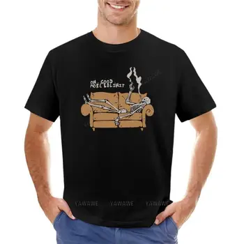 muž t-shirt o-neck top teeshirt Zábavné Kostra T-Shirt plus veľkosť topy mačka košele grafické t košele pánske bavlnené tričko