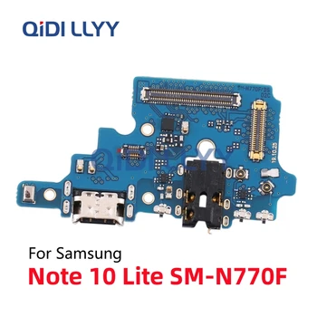 Nabíjanie Flex Pre Samsung Galaxy Note 10 Lite / SM-N770F USB Nabíjanie Port Konektor Dock Konektor Nabíjania Rada Flex Kábel