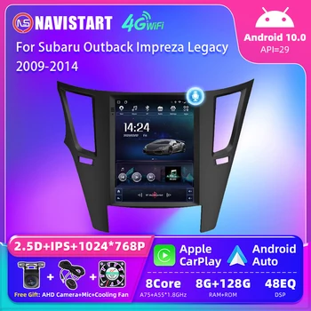 NAVISTART Pre Subaru Outback Impreza Legacy 2009-2014 Android autorádia Stereo Tesla Vetical Displej 9.7 LHD Multimediálny Prehrávač