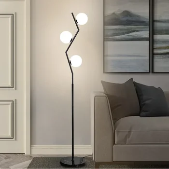 Nordic Gauč Lampa Poschodí Lampa Obývacia Izba Tvorivé Osobnosti Vertikálne Čítanie Jednoduché Moderné Spálne Nočná Lampa