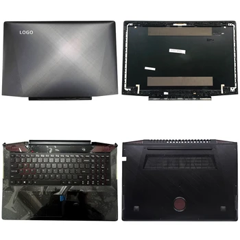 Nový Notebook Prípade Pre Lenovo Ideapad Y700-15 Y700-15ISK LCD Zadný Kryt Predného Panelu Horné opierka Dlaní Spodnej časti Prípade Klávesnice Závesov
