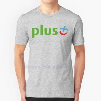 Plus Telecom Logo High-kvalitné Tričká Fashion T-shirt Nové 100% Bavlna Čaj