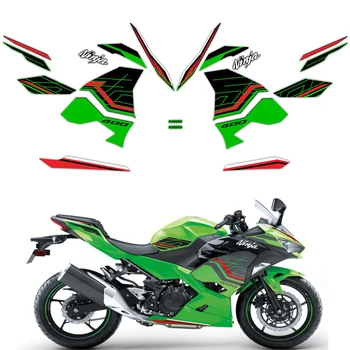 Pre Kawasaki NINJA400 ninja 400 2018-2023 2018 2019 2020 2023 Ninja Motocyklové Príslušenstvo Kapotáže Nálepky Celé Auto Nálepky Auta