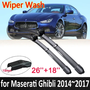 pre Maserati Ghibli 2014~2017 Predné Okno Stierače čelného skla Auta Stieračov Auto Príslušenstvo 2015 2016