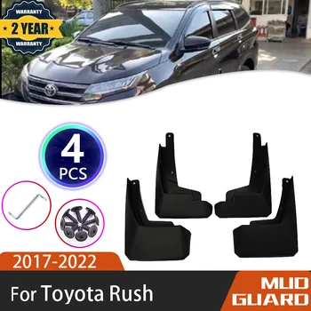Pre Toyota Rush Daihatsu Terios F800 2017~2022 Predné Zadné Kolesá Splash Blato Mudflap Stráže Blatníka Blatník Auto Príslušenstvo 2019
