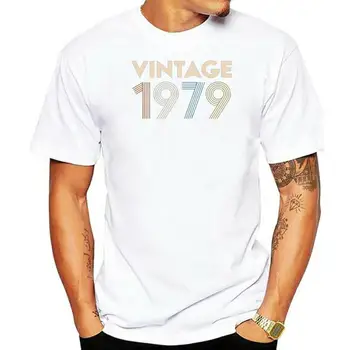Ročník 1979 Muži T-Shirt S-3Xl Čierna Vyrobené V Usa Darček k Narodeninám Tee Tričko