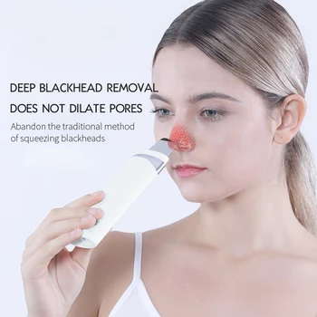 Ručné Ultrazvukové Blackhead Pokožky Práčky Prenosné Deep Cleansing Face Lifting Nástroj pre Domáce Cestovné Starostlivosť o Tvár Dodávky