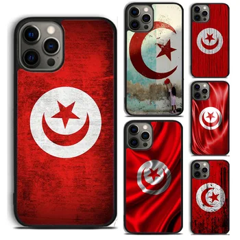 Tunisko Vlajka Star Symboly Telefón puzdro Pre iPhone 15 11 12 13 14 Pro Max XS XR 8 7 Plus coque