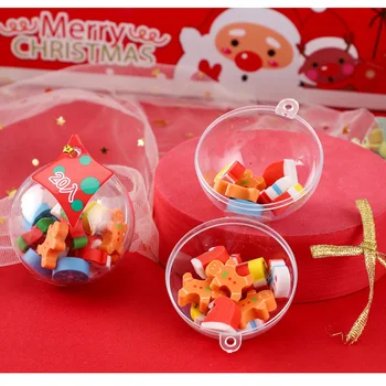 Vtipné Gumy Nastavte Kawaii Školy Dodanie Vianočné Darčeky Kawaii Stôl Príslušenstvo Vianočné Gule Gumy pre Deti