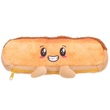 Vtipné Hot Dog peračník Domácnosti Puzdro Veľká Taška pre Dievčatá Krátke Luxusný Prenosný Kontajner Dieťa