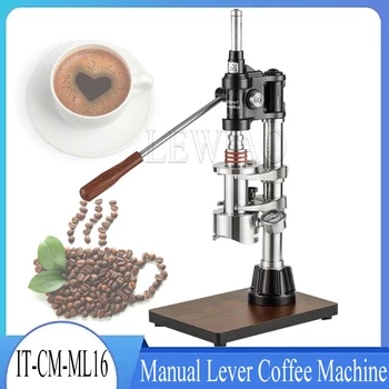 Vysoko Kvalitnej Nerezovej Ocele kávovar 100 ml/čas Ručné Páky Cappuccino Obchodné kávovar