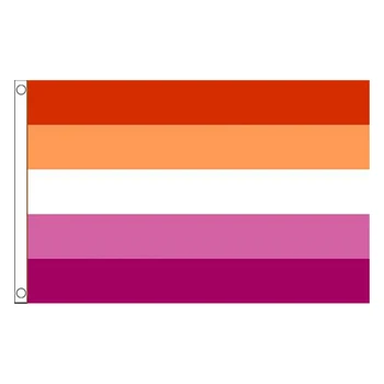xvggdg 90+150 cm LGBT transgender pride Vlajka Lesbickej Hrdosti Vlajka