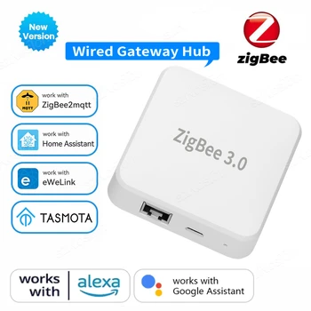 ZigBee 3.0 Smart Bránou Hub eWeLink APLIKÁCIE Smart Home Automation Ethernet Bridge Pracuje s Tasmota Zigbee2MQTT Domov Asistent