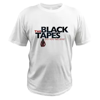 Čierne Pásky T Shirt Hororové Filmy Podcast Milovníkov Vintage Krátky Rukáv EÚ Veľkosť 100% Bavlna, Unisex Lete Bežné T-shirt